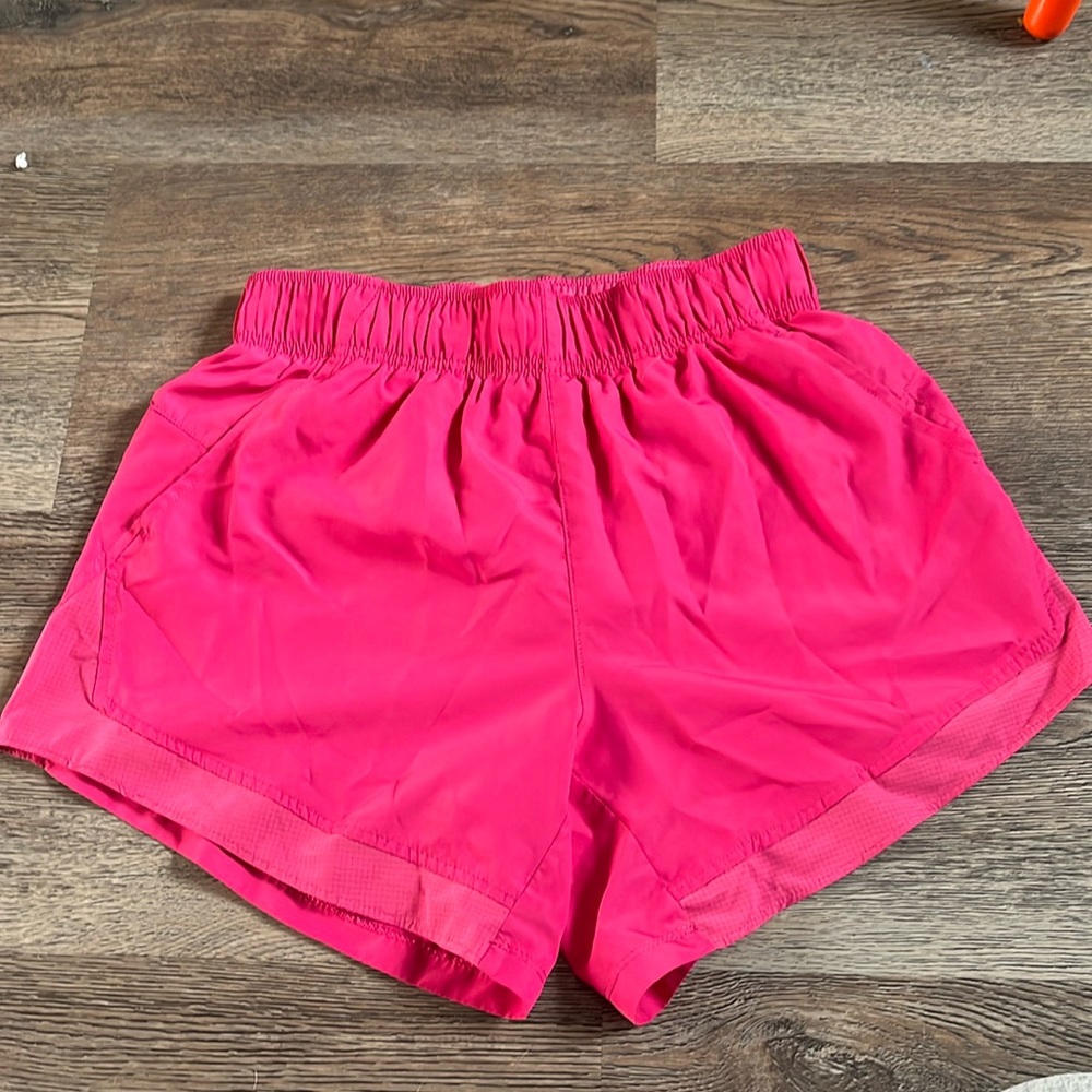 Athletic works pink Xs running shorts in perfect condition no wear or tear